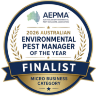 2026 Australian Environmental Pest Manager of the Year Finalist Badge