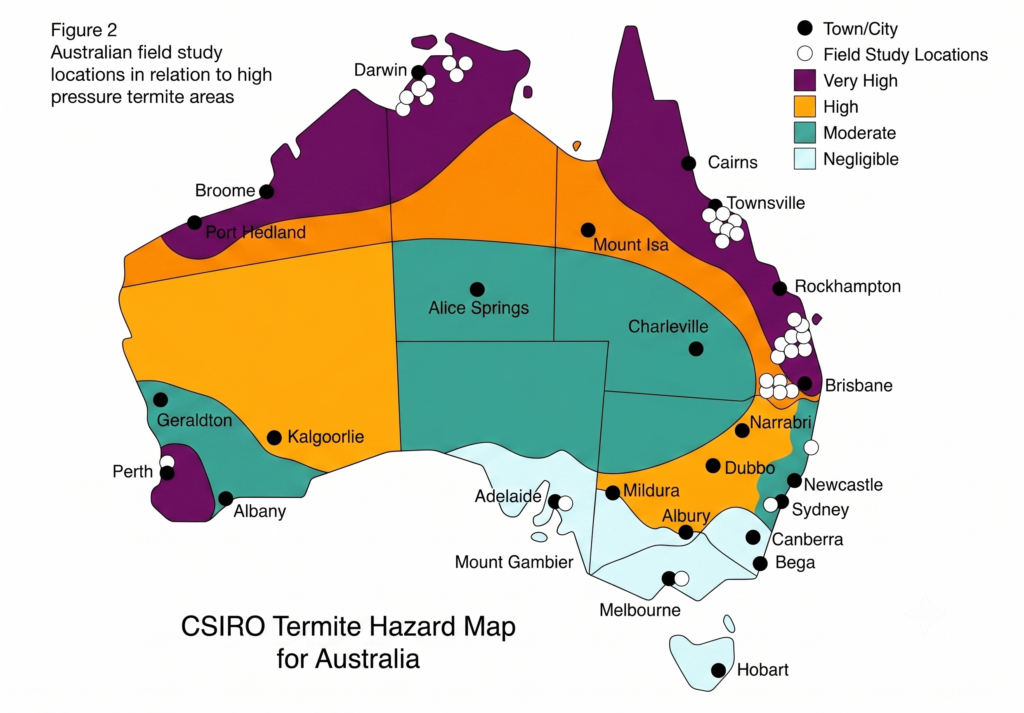 CSIRO Termite Risk Map Is Your Ipswich Suburb in the Danger Zone