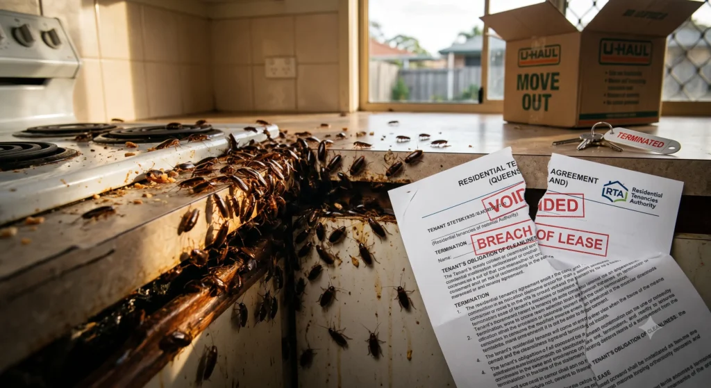 How a severe pest infestation can break a residential lease agreement