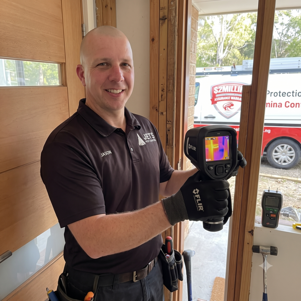 What Happens During a Thermal Imaging Termite Inspection in Ipswich